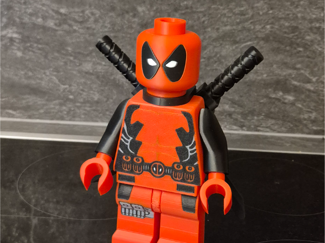 Brick Man Deadpool 500%