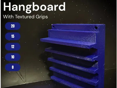 Climbing Hangboard 8mm - 20mm