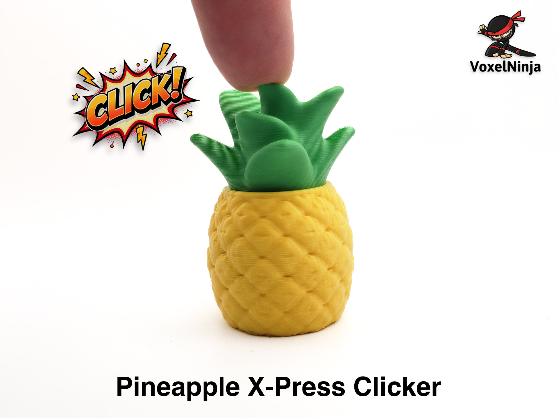 Pineapple X-Press Clicker & Keychain