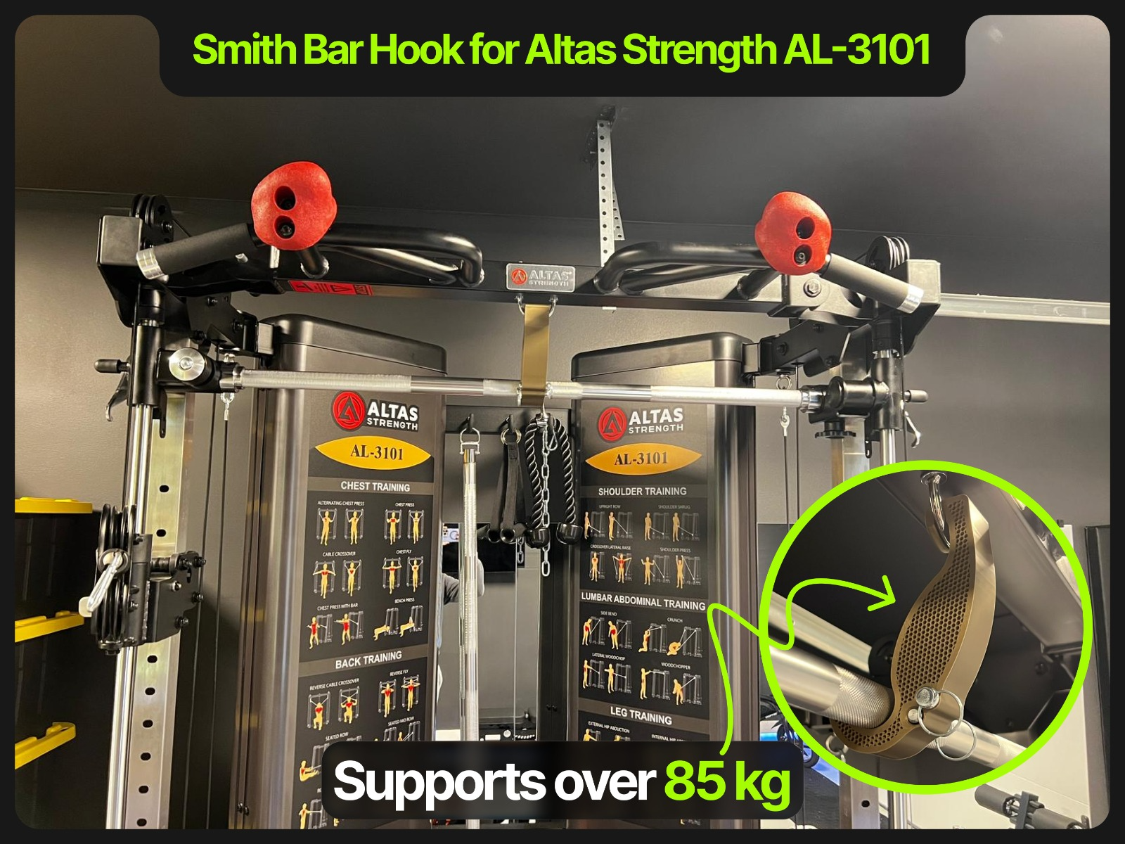 Smith Bar Hook for Altas Strength AL-3101