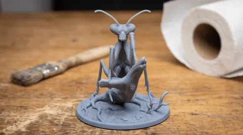Escenografía en miniatura: Giant Praying Mantis | RPG Mini — referencia de MakerWorld
