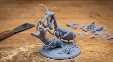 Escenografía en miniatura: Giant Praying Mantis | RPG Mini — vista de referencia 5