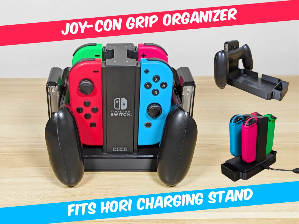 Organiseur de grips Joy-Con pour socle Hori