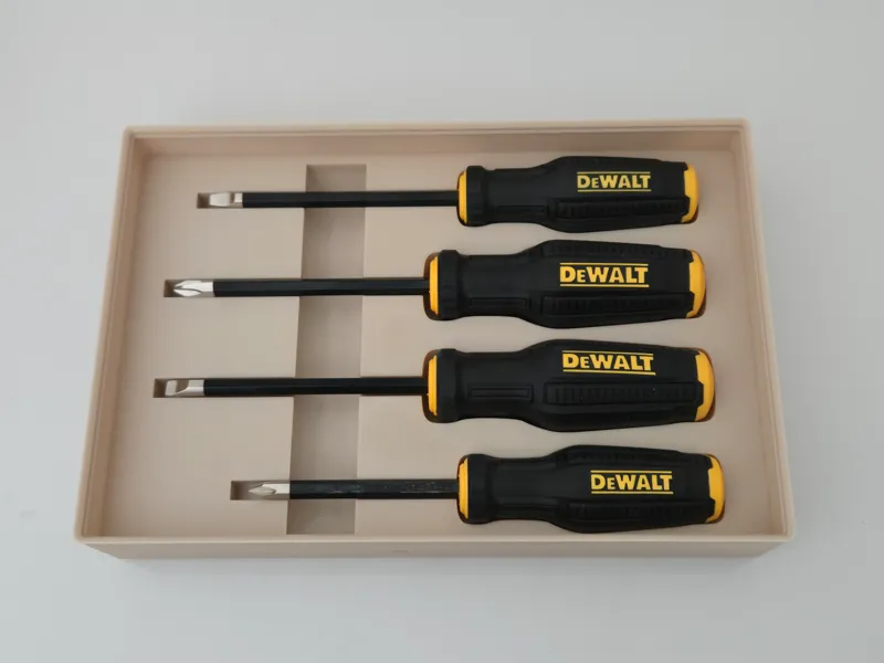 Dewalt Screwdriver Gridfinity Holder for DWHT65101