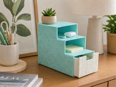 Step Organizer with Drawer