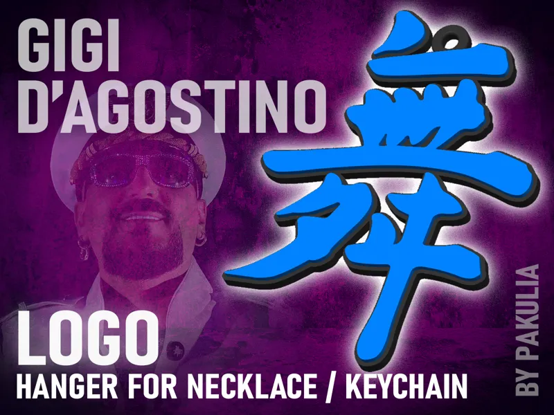 Gigi d'Agostino Logo Hanger