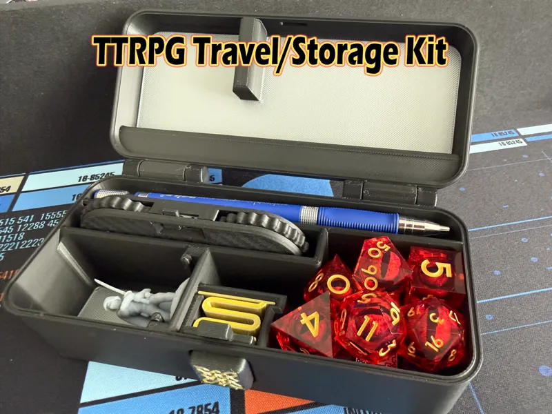 TTRPG Travel Kit - D&D, Pathfinder - MKIII