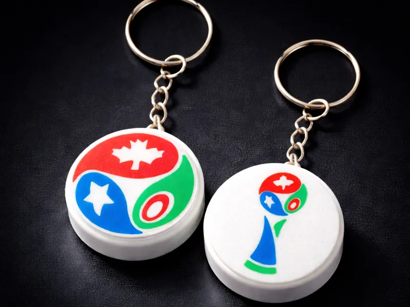 Clickers coupe du monde football 2026 porte clefs