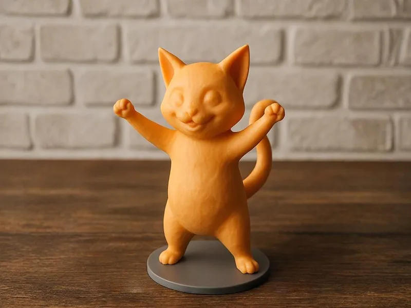 Dancing Cat Figure - Funny