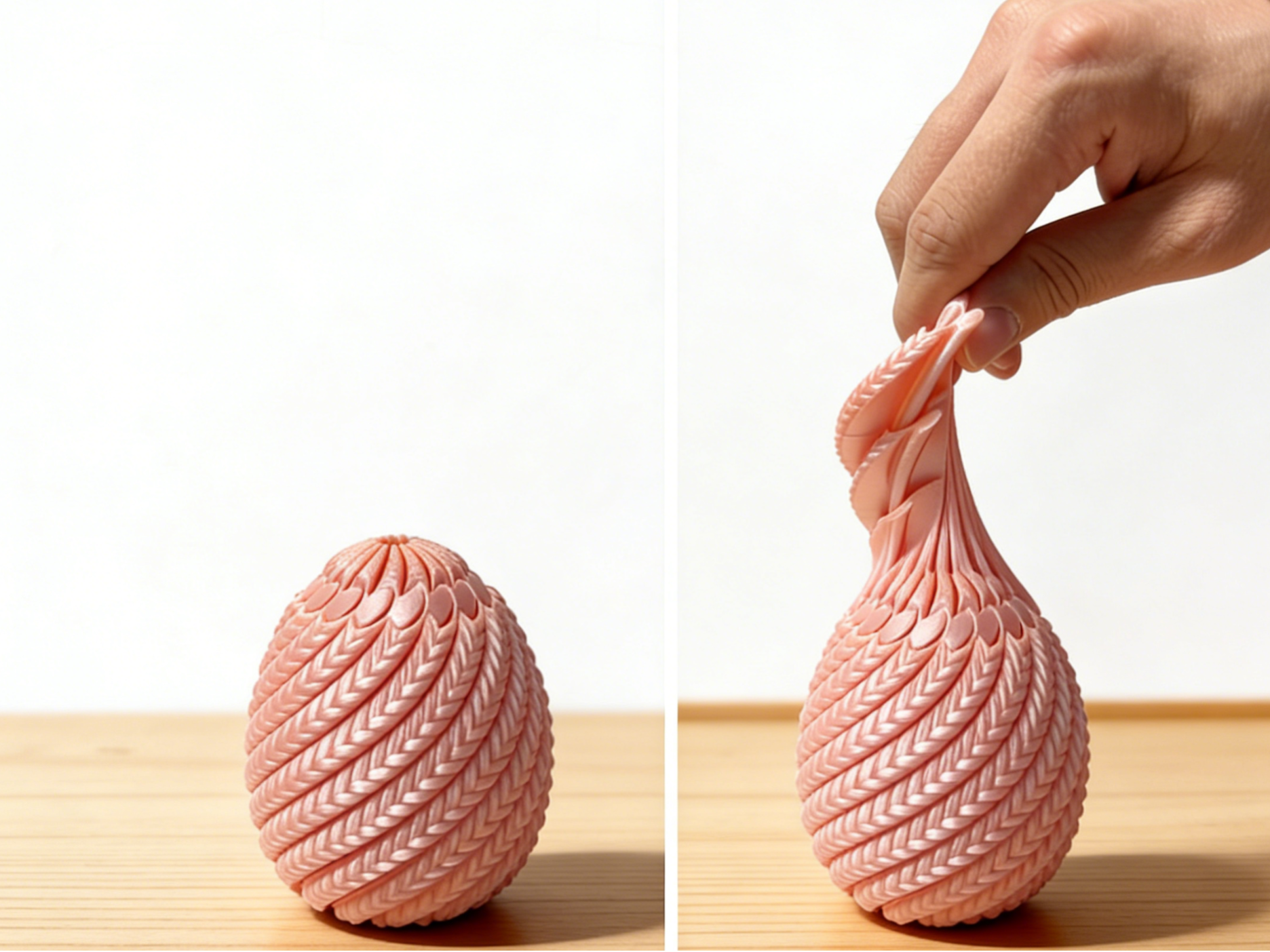 Twisty Fidget - Knitted Easter Egg