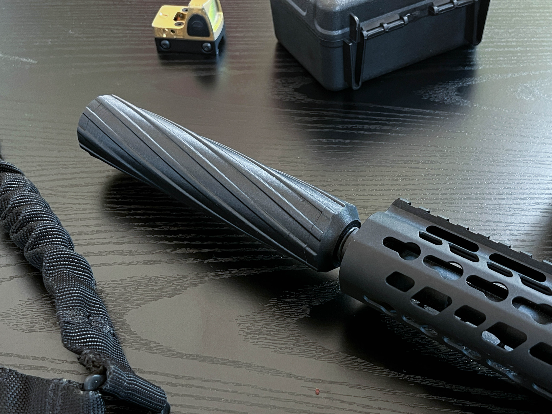 Spiral Airsoft Suppressor