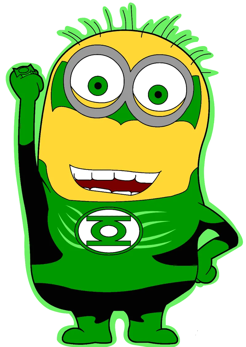 Minion Green Lantern - Hueforge