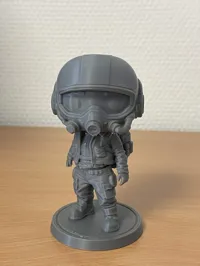 PLA mit PETG zwischen den Stützen