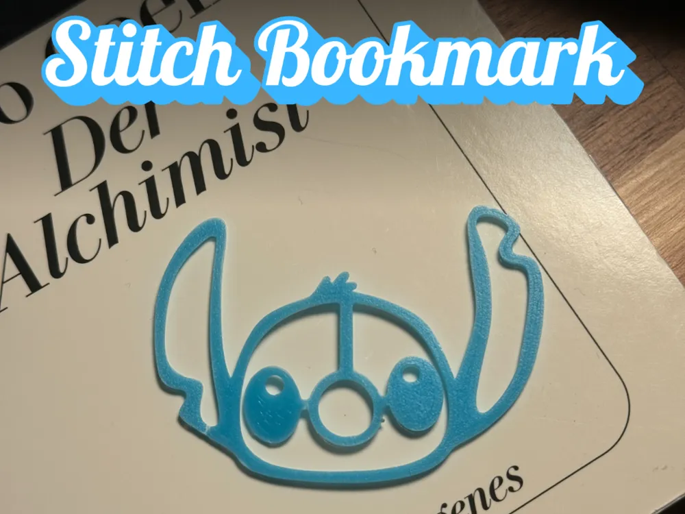 Stitch bookmark - fast, easy and cute!
