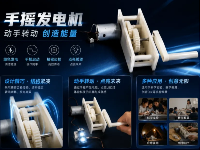 手摇发电机
