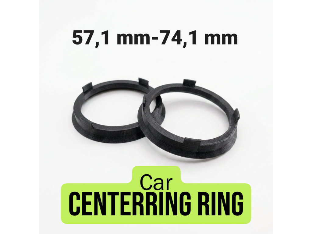 57.1-74.1, Hub Centric, Centering Ring
