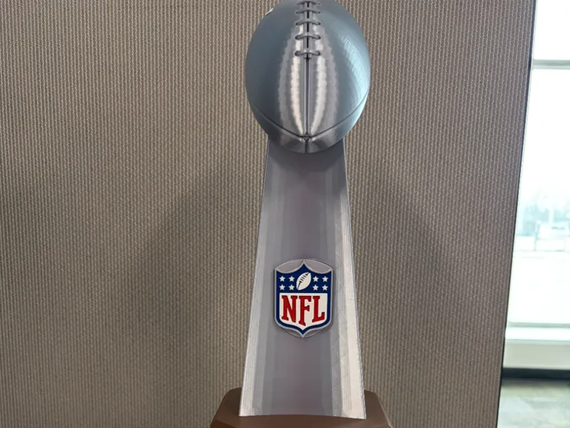 Fantasy Football League Lombardi Trophy - Color