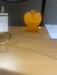 Plaque "I love mom" — photo 3