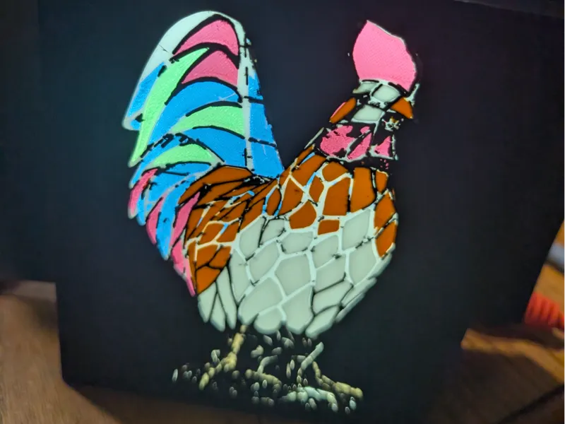 Rooster Lightbox