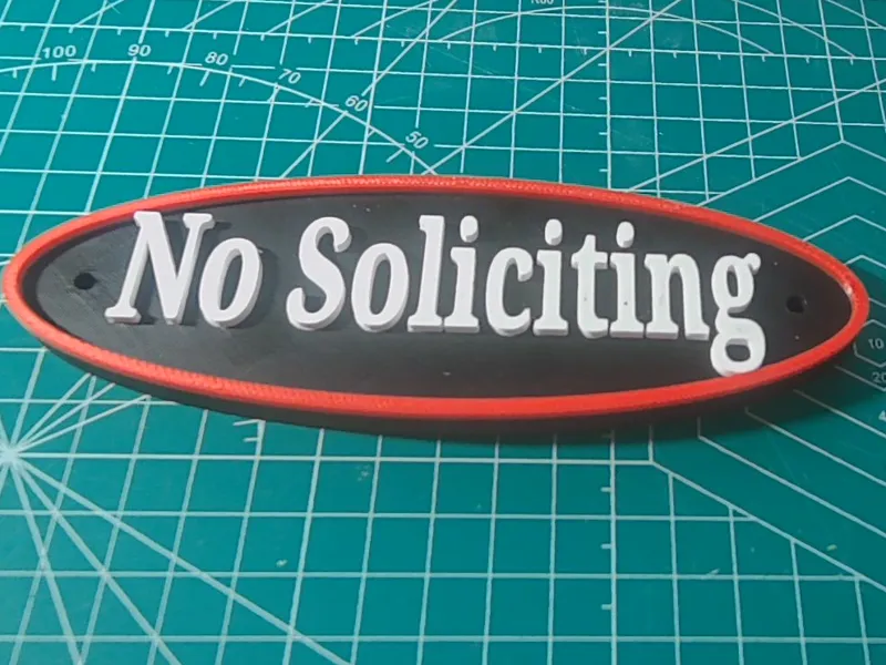 No Soliciting