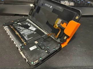Phone repair helping stand