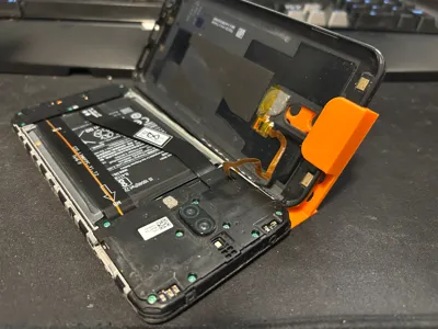 Phone repair helping stand