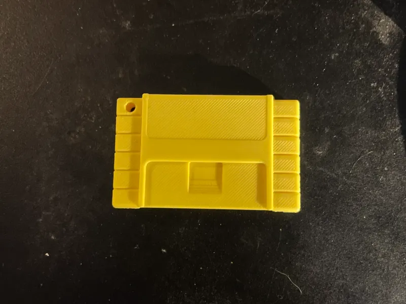 SNES Cartridge Keytag