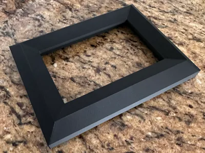 Chisel Face Picture Frame