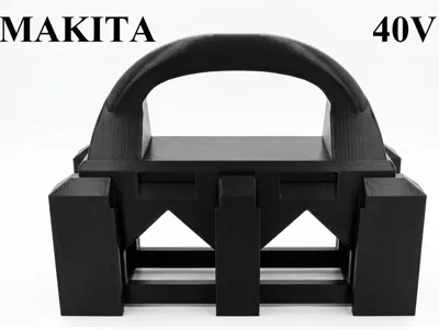 Makita 40V six battery holder with big handle