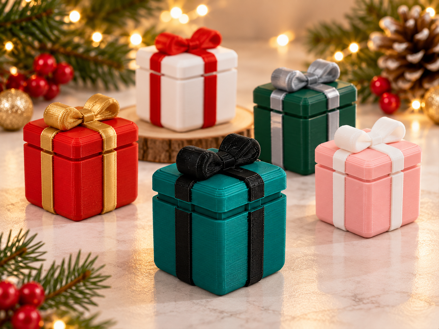 Christmas Gift Fidget Clicker – Present Clicker - 1