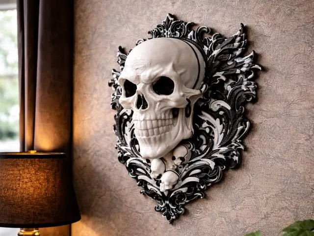 LayeredBeast Skull Gothic Portrait 