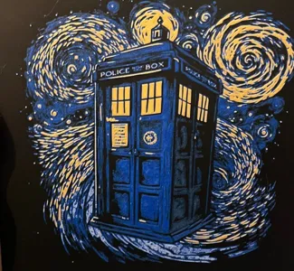 Tardis Hueforge Van Gogh 200x200