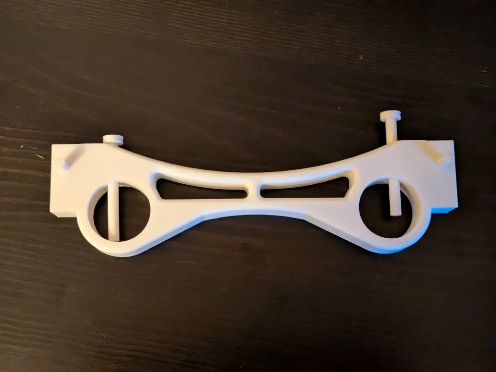 Spool Rack adapter for Bookcase Remixed by nerk01 - MakerWorld