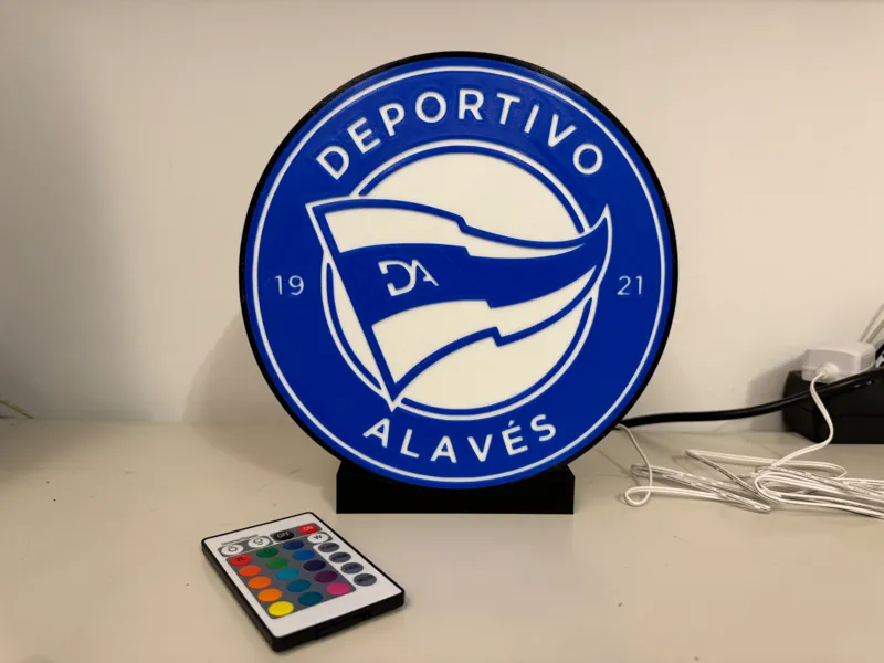 Lampara escudo Alaves