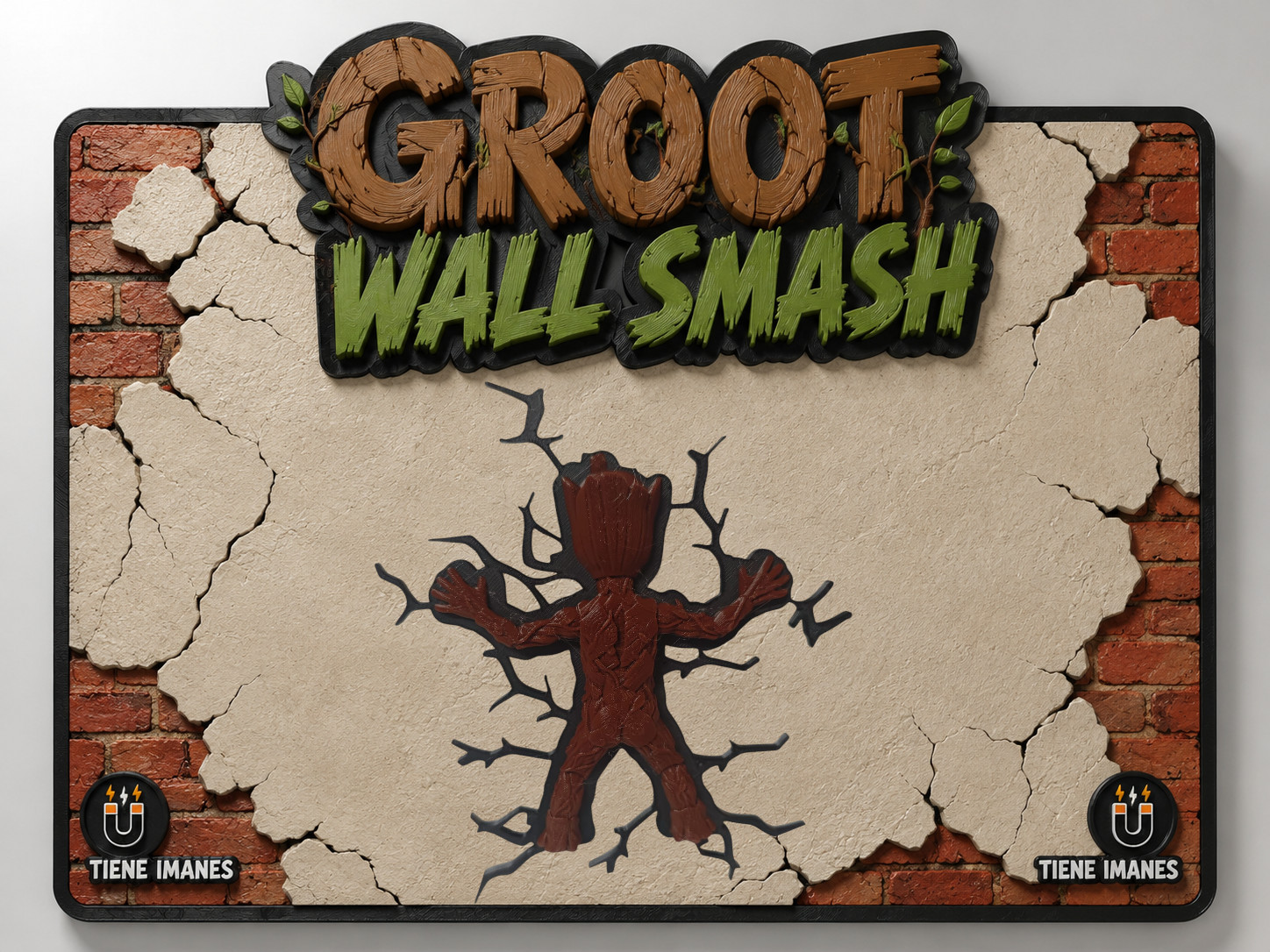 Groot Wall Smash – Magnetic Wall Art