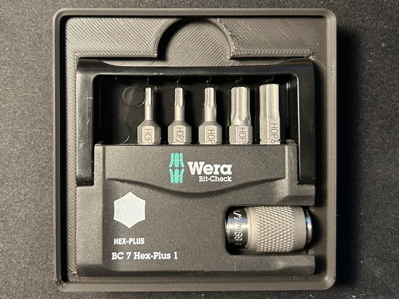 Wera BC 7 Gridfinity 2x2