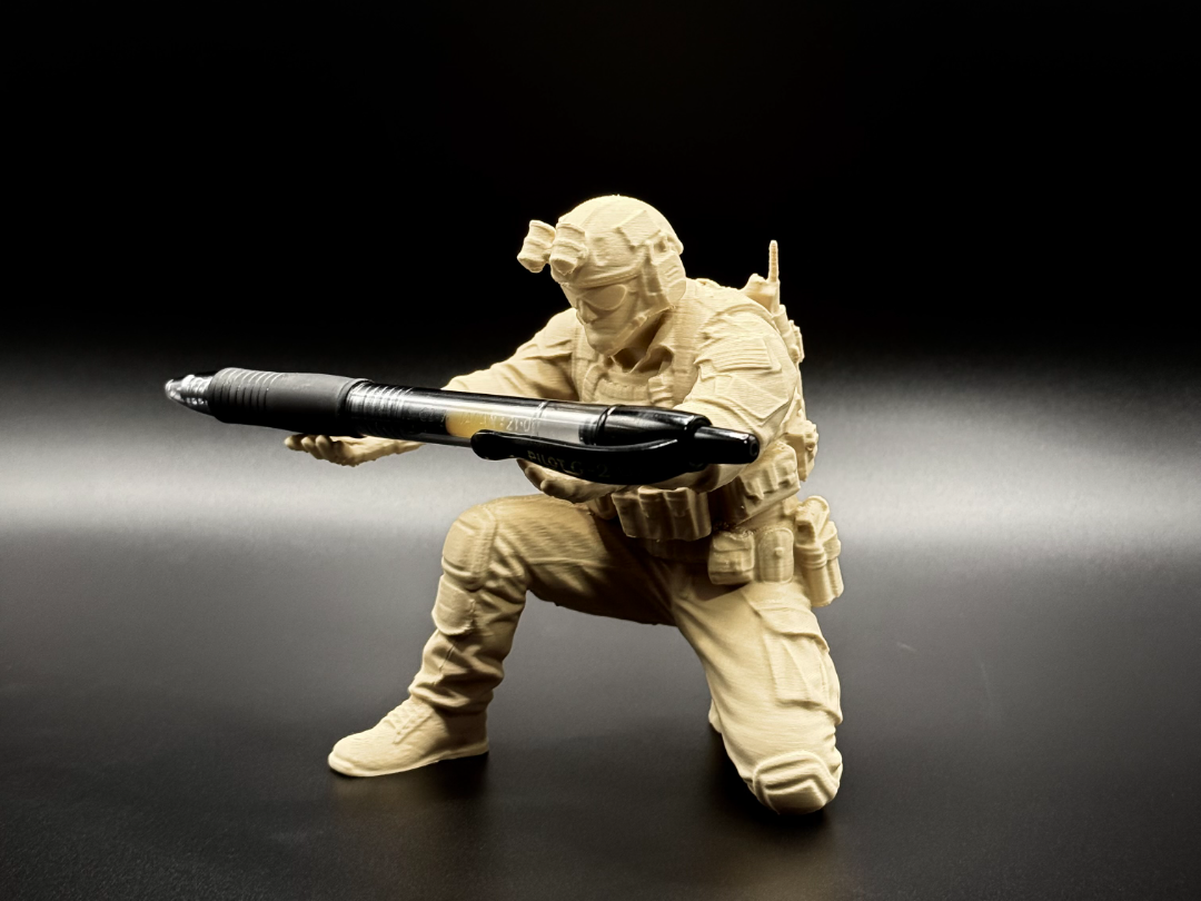 Special Forces Soldier Pen Holder!