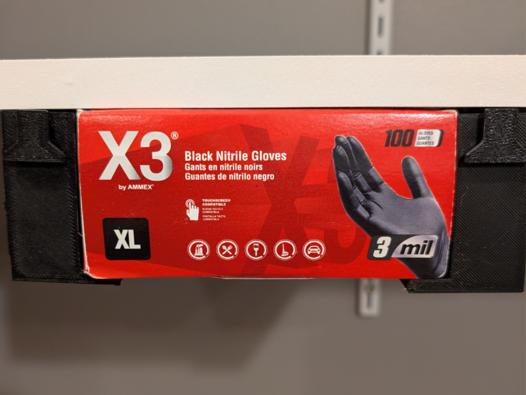 Parametric Under-Shelf Storage Mount System