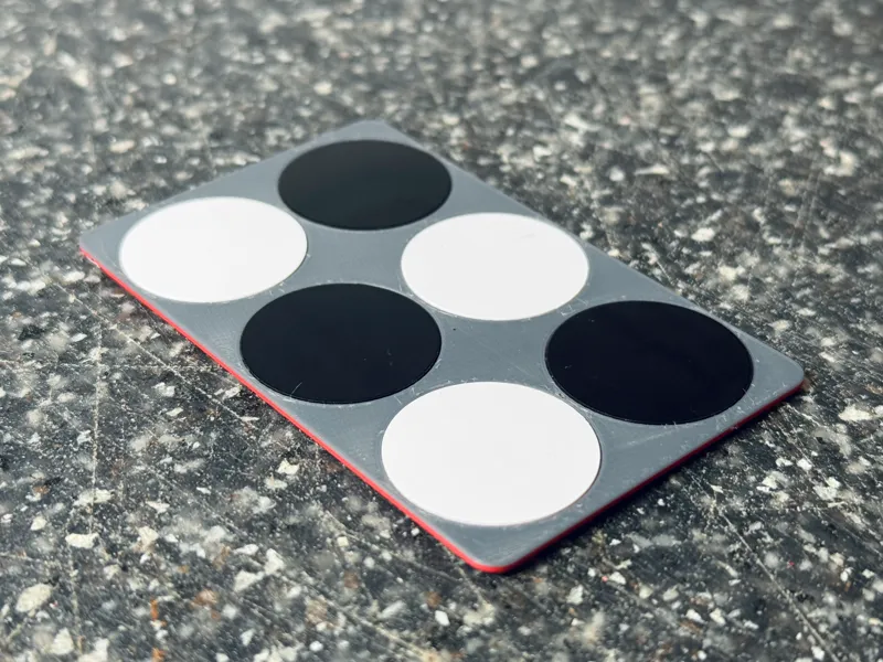 NFC Wallet Card Organizer - Holds 6 NFC Tags