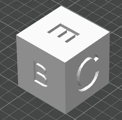 calibration cube