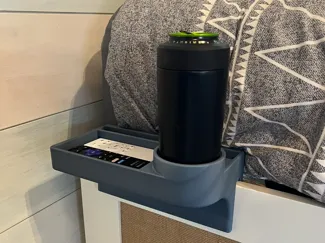 Bedside Tray Cup Holder