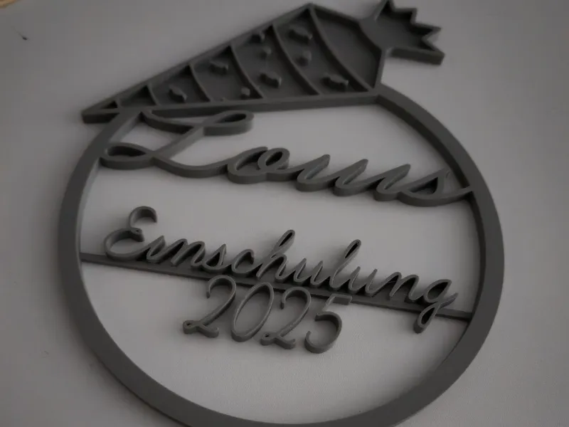 CakeTopper zur Einschulung 2025 - Louis