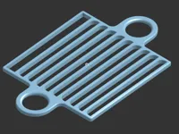 Pochoir grille pour papier ligné — photo 2