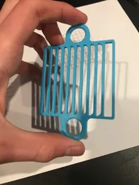 Pochoir grille pour papier ligné — photo 3