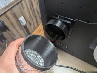 4 inch flex duct quick connect and support hooks