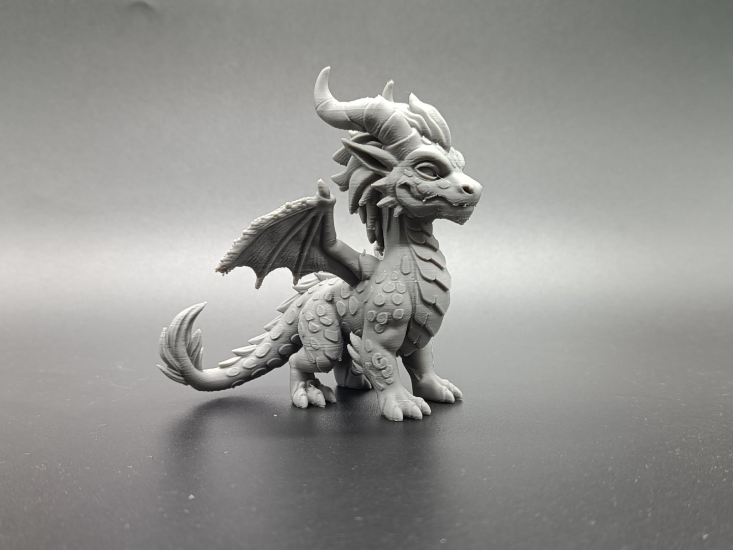 Tiny Horned Dragon Companion - Toy