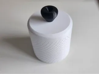 Round Jar with screw Lid
