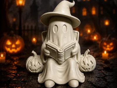 A ghost forming