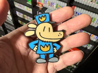 Dogman Keychain