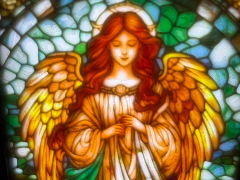 Angel Lithophane